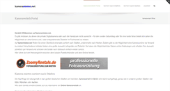 Desktop Screenshot of kameramieten.net